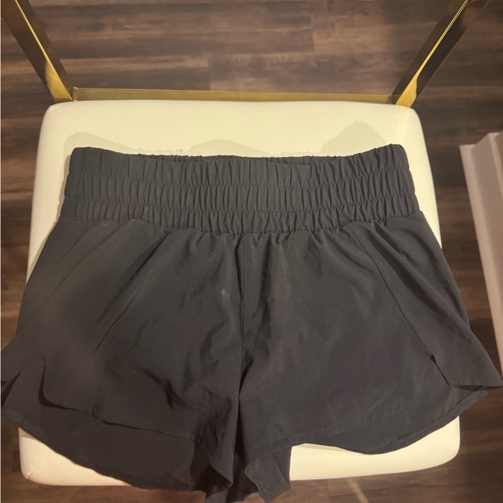 Zella Black Ruched Shorts